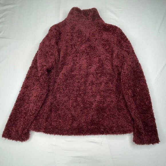 Pendleton Red Fuzzy Deep Pile Sherpa Jacket - Picture 3 of 16